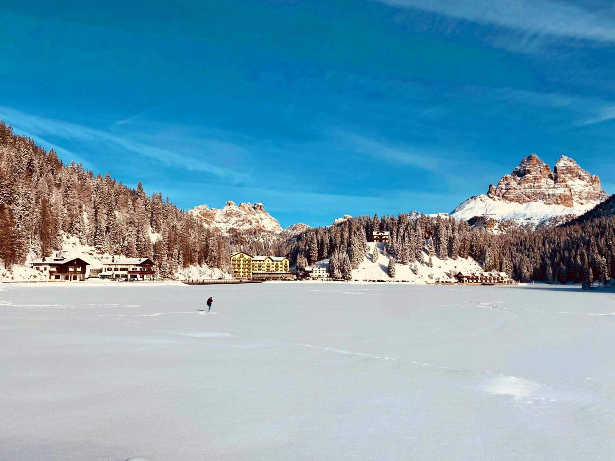 Casetta Sul Lago Di Misurina Exteriér fotografie